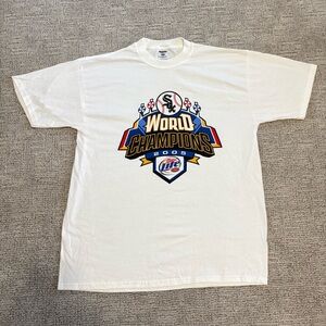 Vintage 2005 Chicago White Sox World Series Champions T-Shirt RARE SIZE XL✅